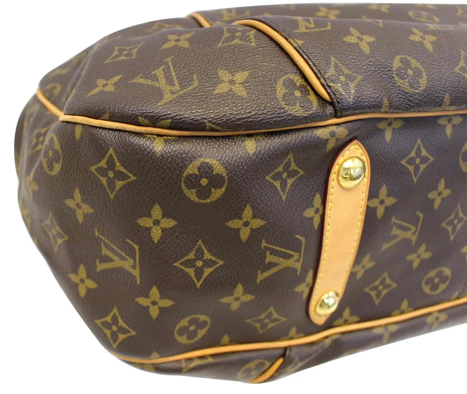 LOUIS VUITTON Monogram Galliera GM Shoulder Tote Handbag