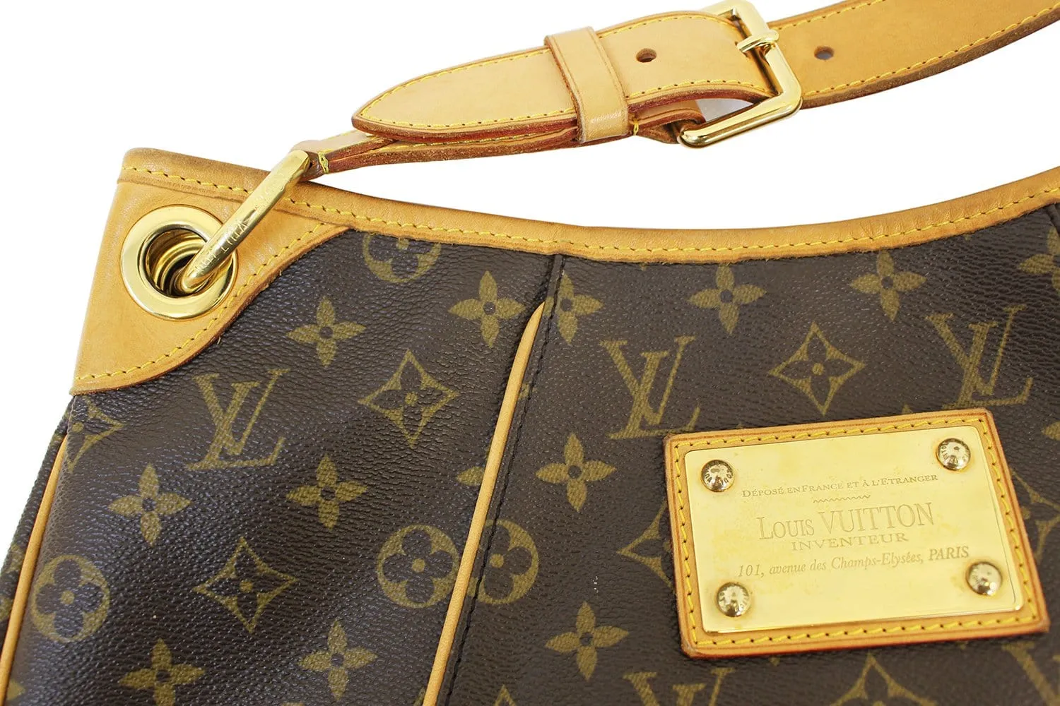 LOUIS VUITTON Monogram Galliera PM Shoulder Bag