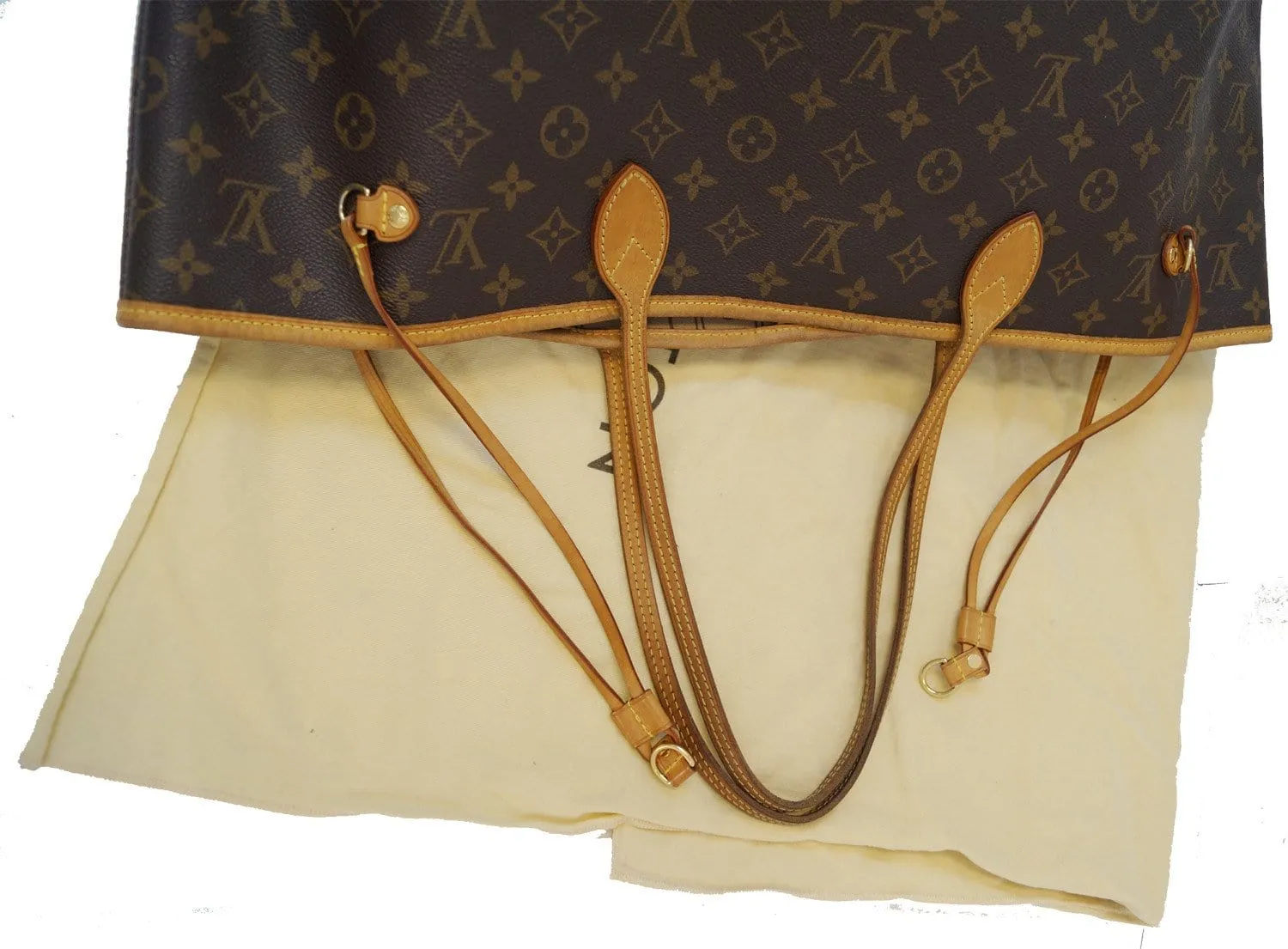 LOUIS VUITTON Monogram Neverfull GM Shoulder Bag