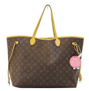 LOUIS VUITTON Monogram Neverfull GM Shoulder Bag