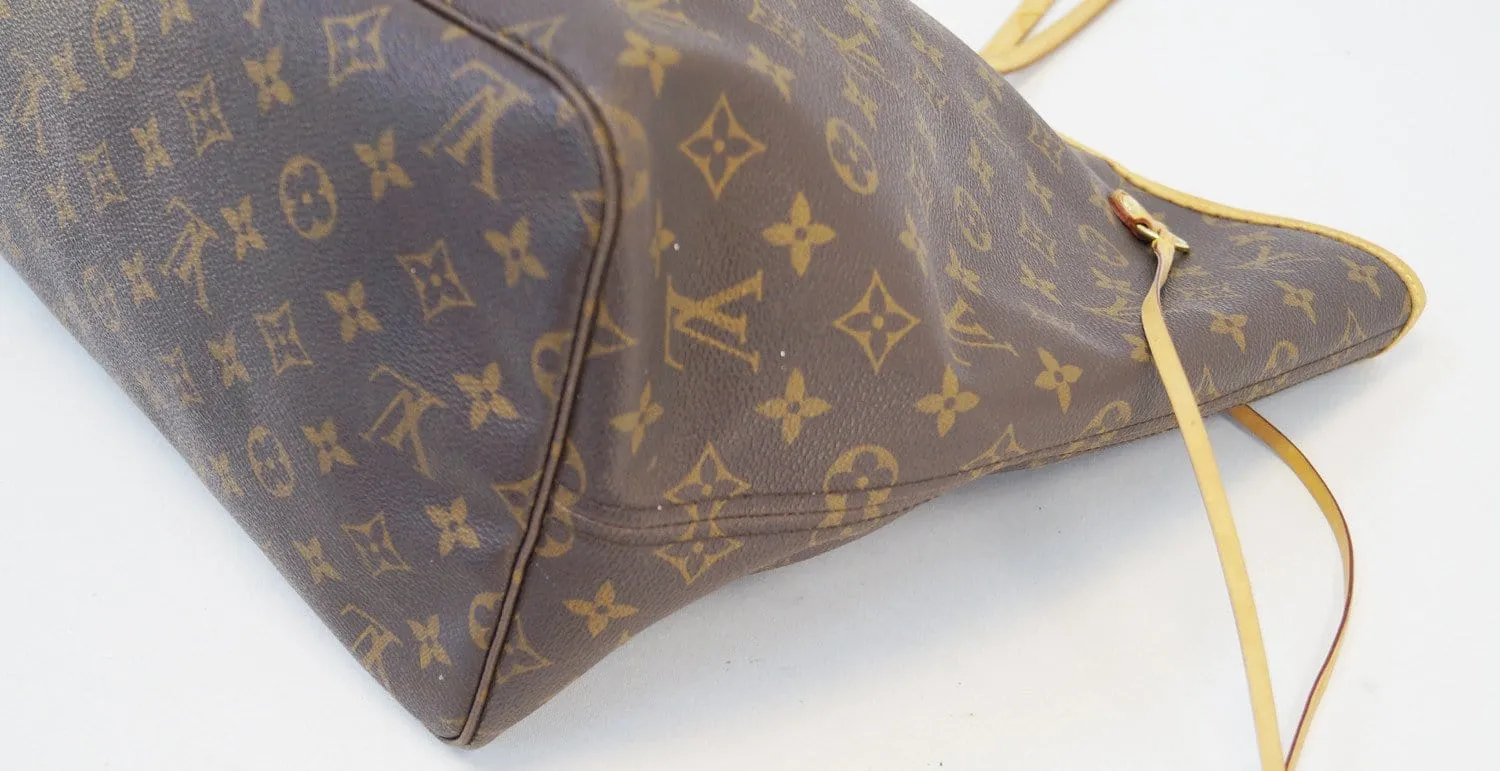 LOUIS VUITTON Monogram Neverfull GM Shoulder Bag