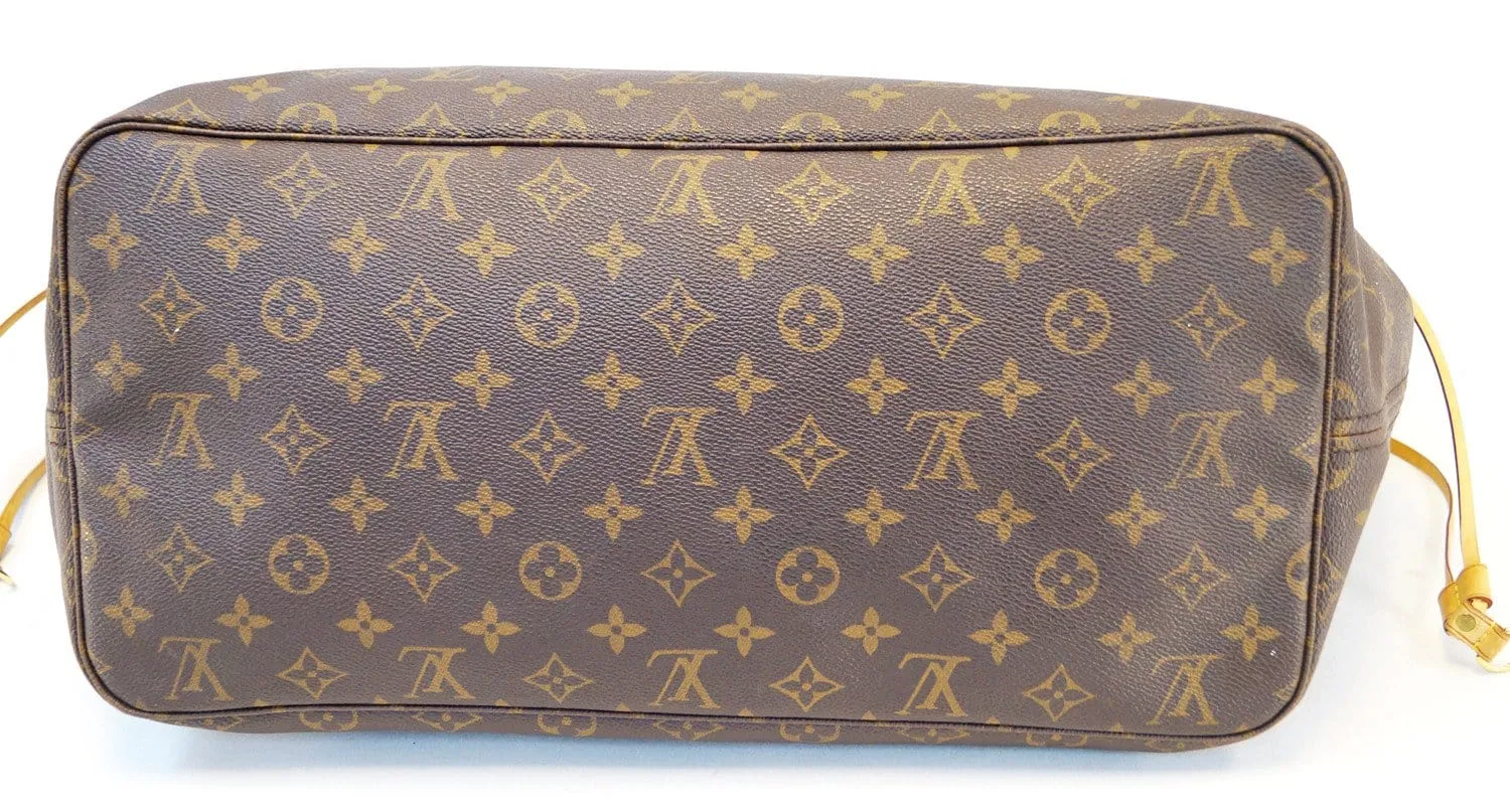 LOUIS VUITTON Monogram Neverfull GM Shoulder Bag