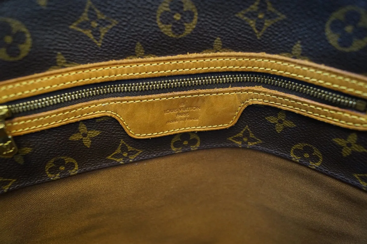 LOUIS VUITTON Monogram Sac Shopping Tote Bag