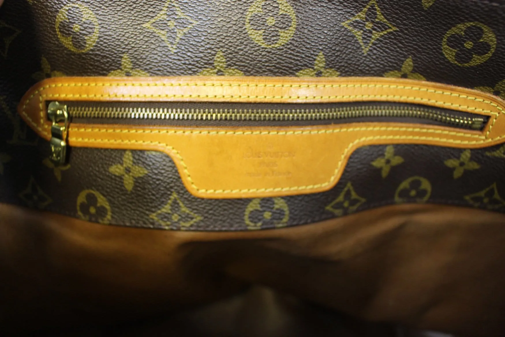 LOUIS VUITTON Monogram Sac Shopping Tote Bag