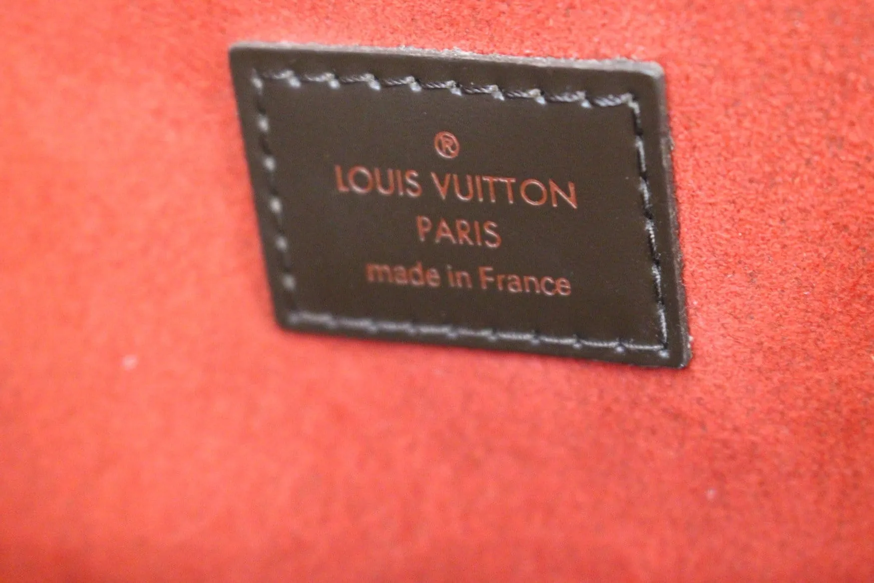 LOUIS VUITTON Trevi GM Damier Ebene 2way Handbag