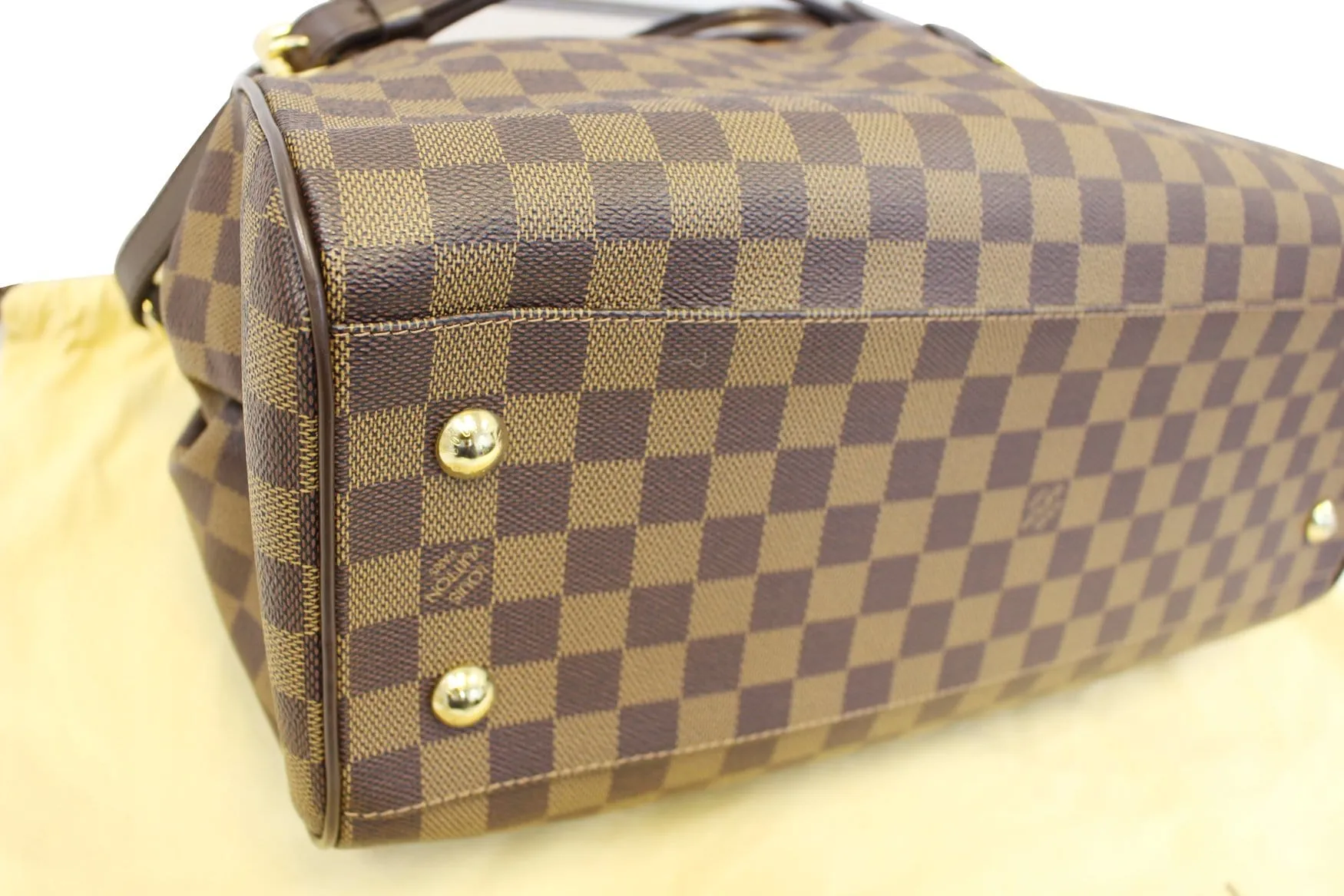 LOUIS VUITTON Trevi GM Damier Ebene 2way Handbag