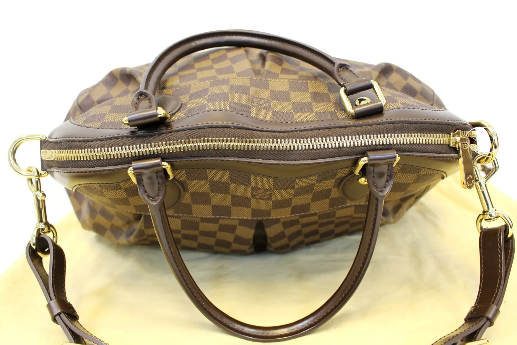 LOUIS VUITTON Trevi GM Damier Ebene 2way Handbag
