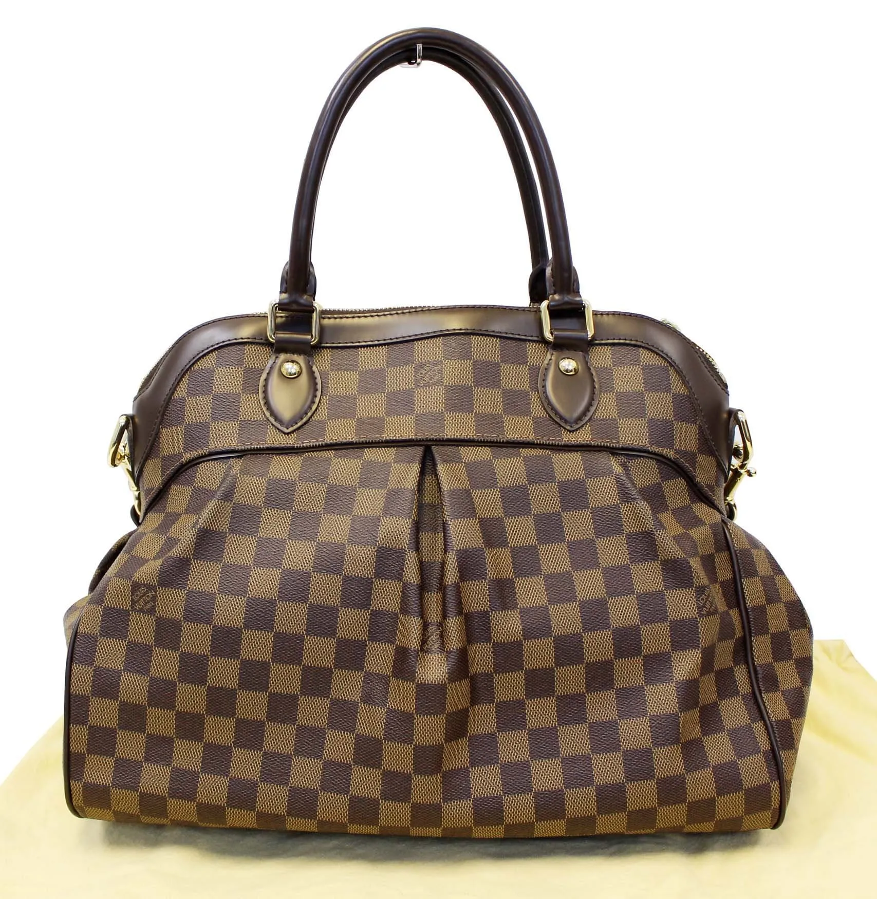 LOUIS VUITTON Trevi GM Damier Ebene 2way Handbag