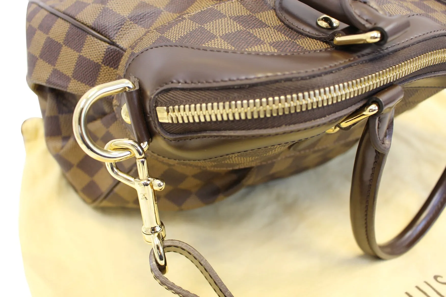 LOUIS VUITTON Trevi GM Damier Ebene 2way Handbag