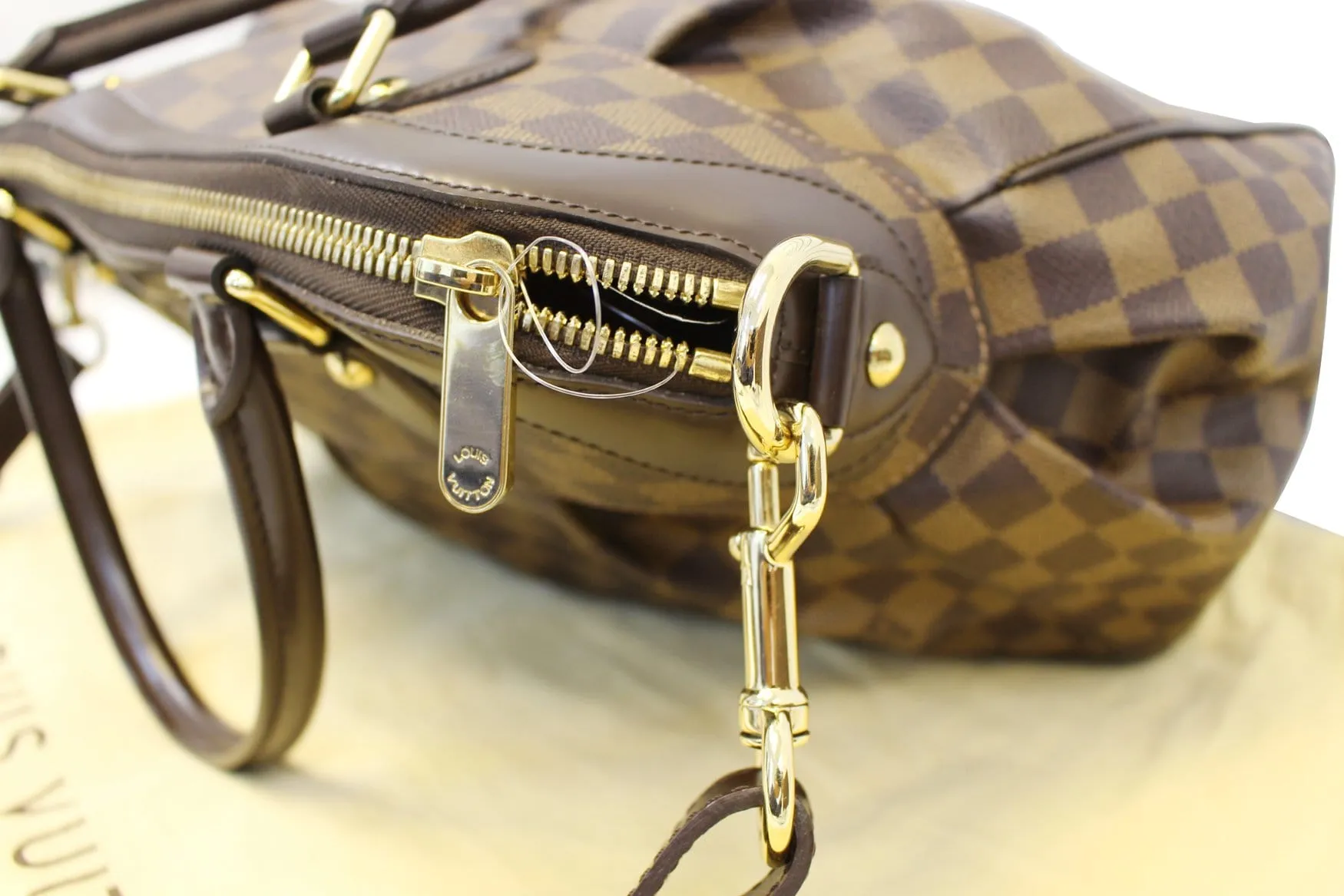 LOUIS VUITTON Trevi GM Damier Ebene 2way Handbag