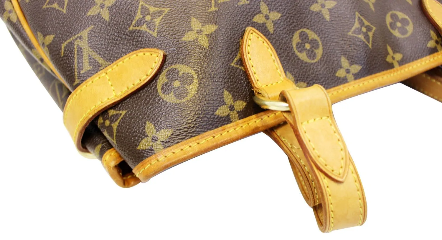 LOUIS VUITTON Used Shoulder Bag Monogram Canvas Batignolles Horizontal
