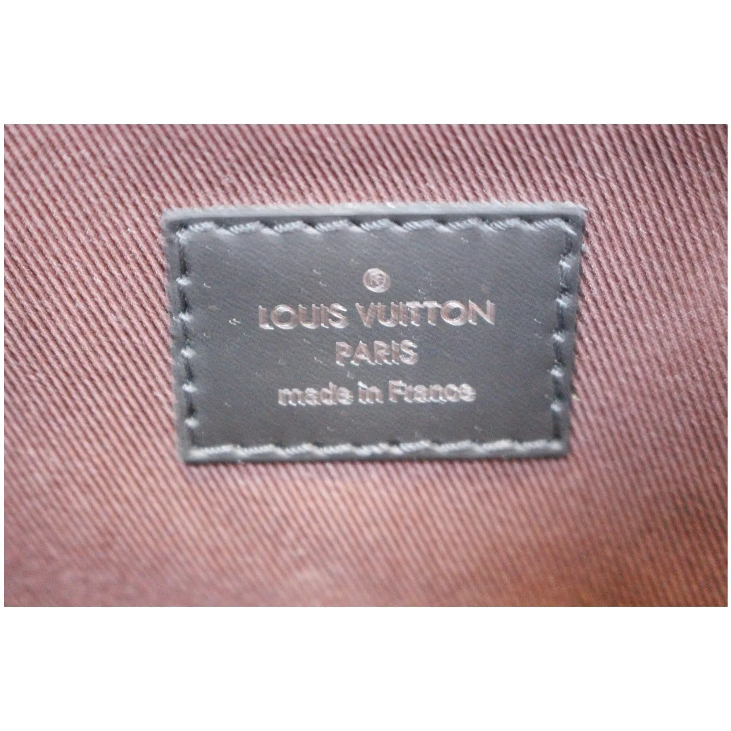 LOUIS VUITTON Zack Monogram Macassar Canvas Backpack Bag