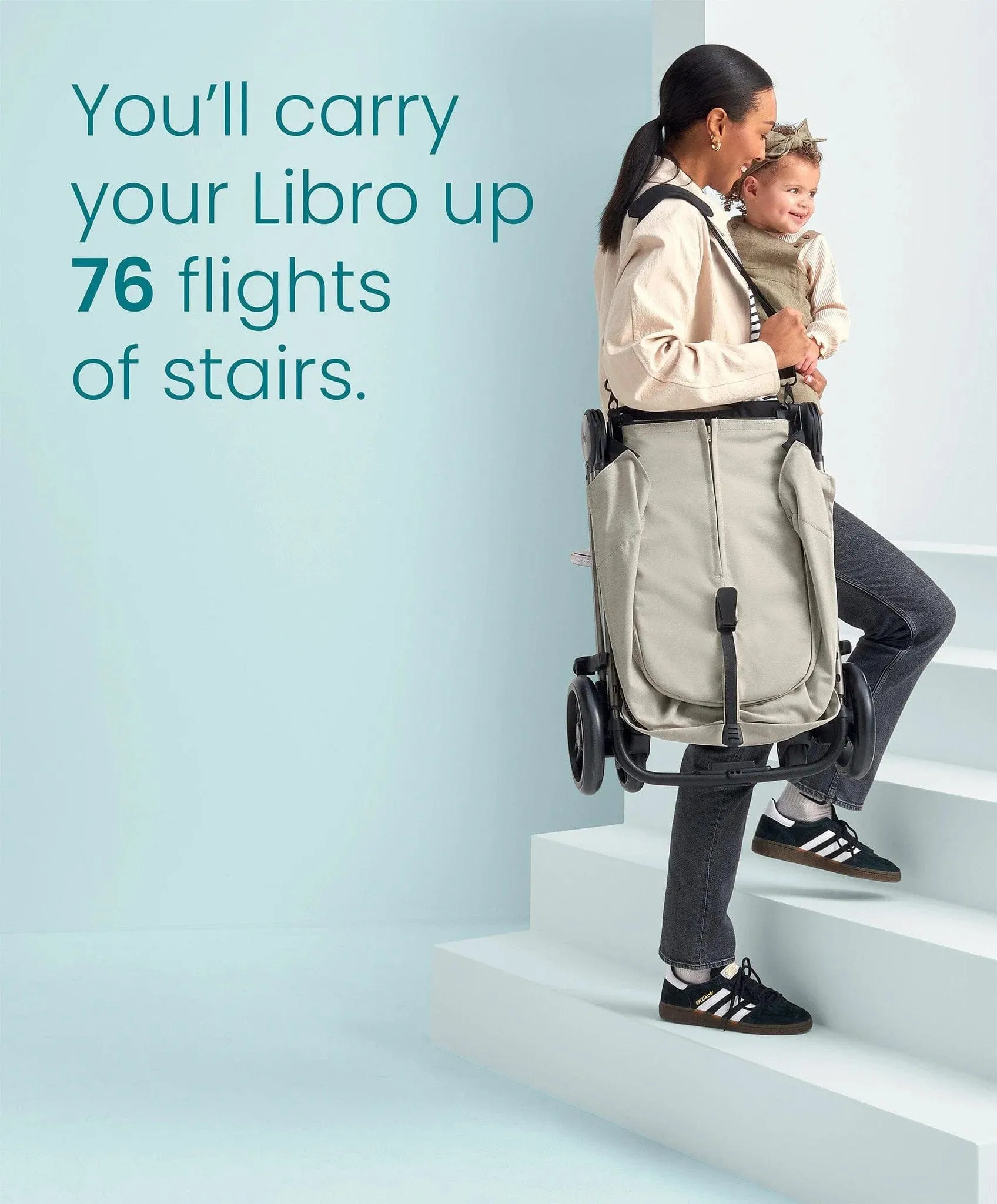 Mamas & Papas Libro Stroller with Footmuff - Morell