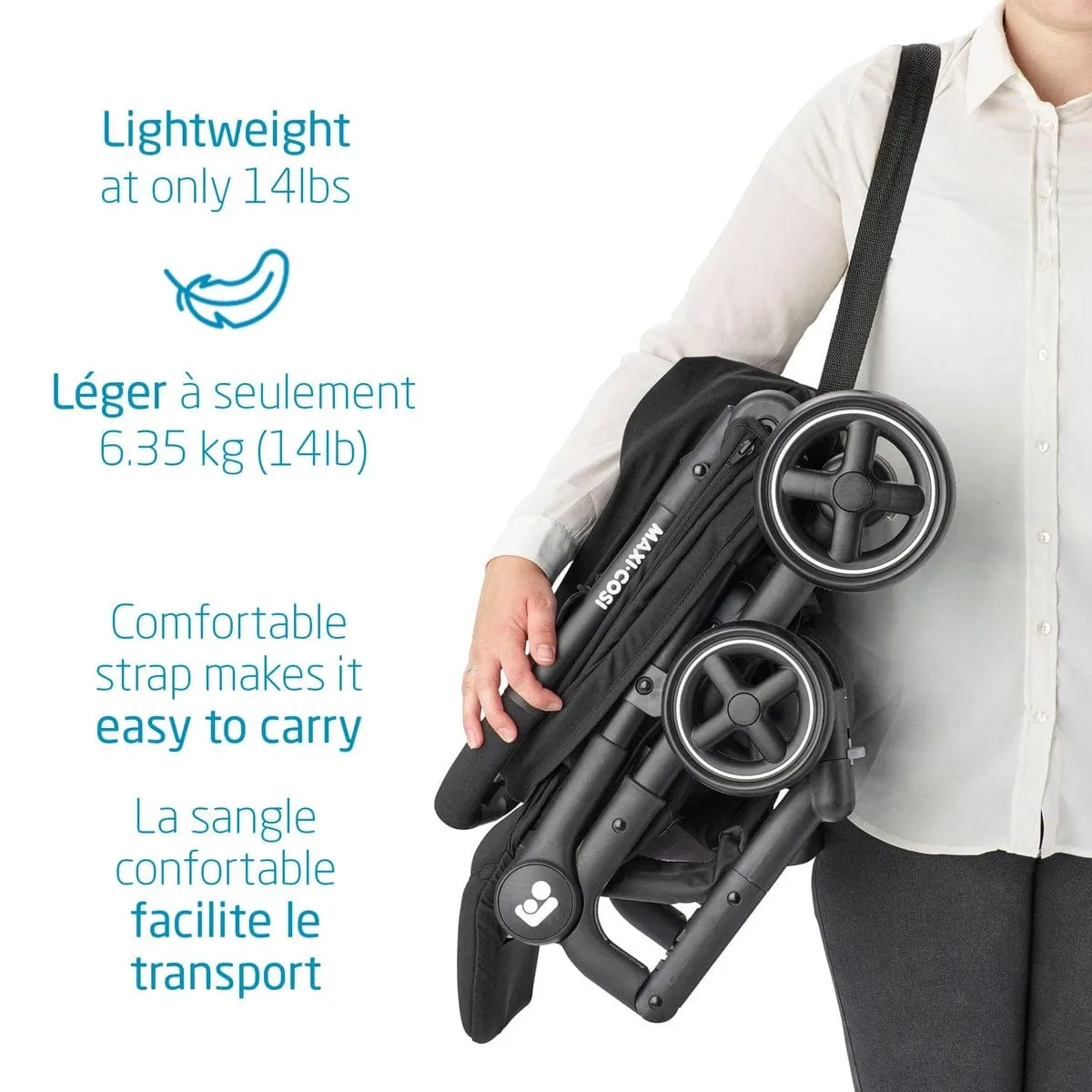 Maxi-Cosi Lara Ultracompact Travel Stroller - Essential Black