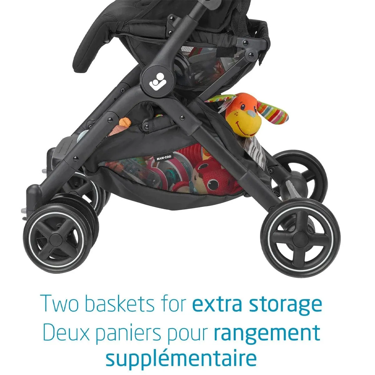 Maxi-Cosi Lara Ultracompact Travel Stroller - Essential Black