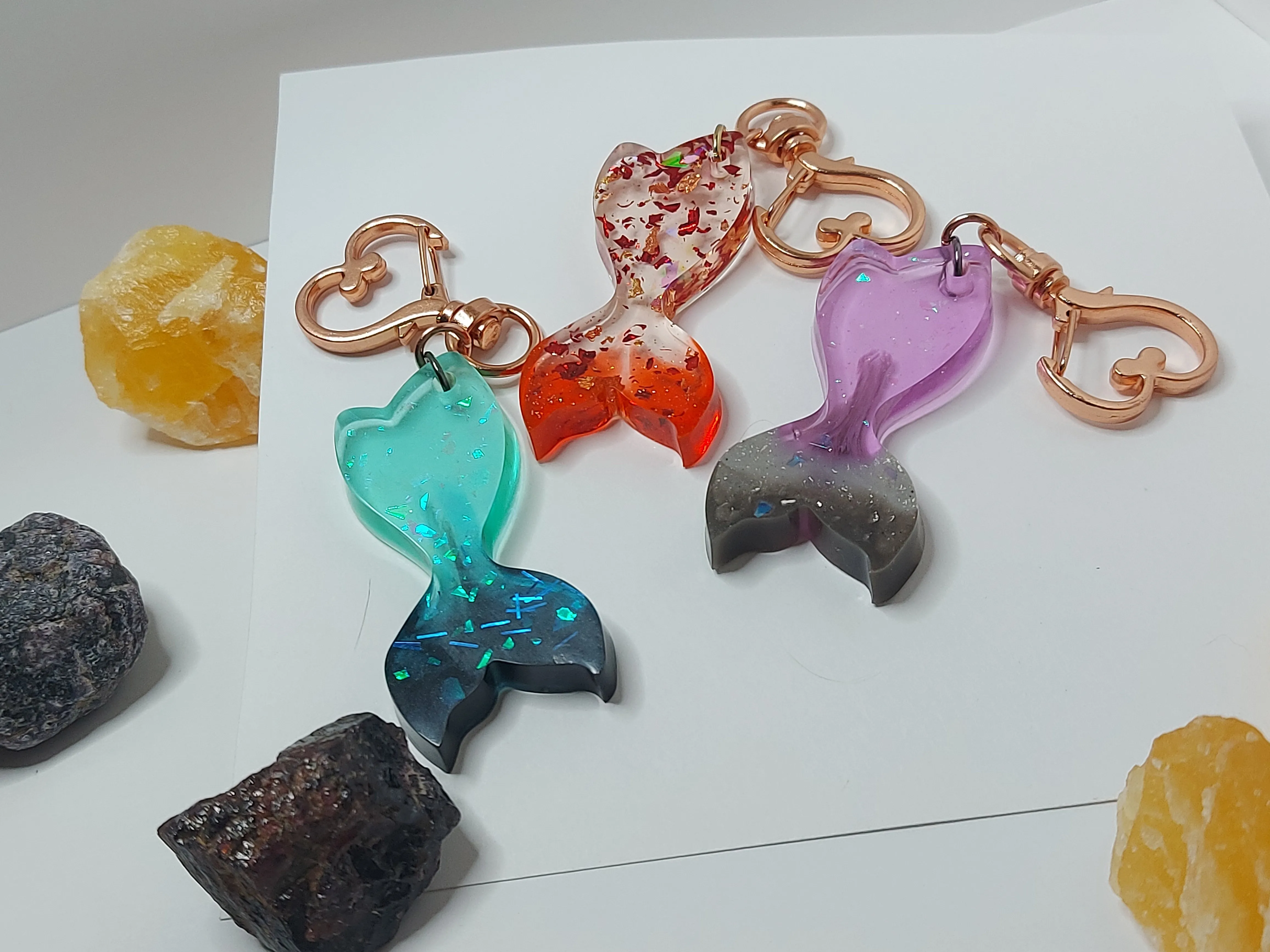 Mermaid Tail Keychain