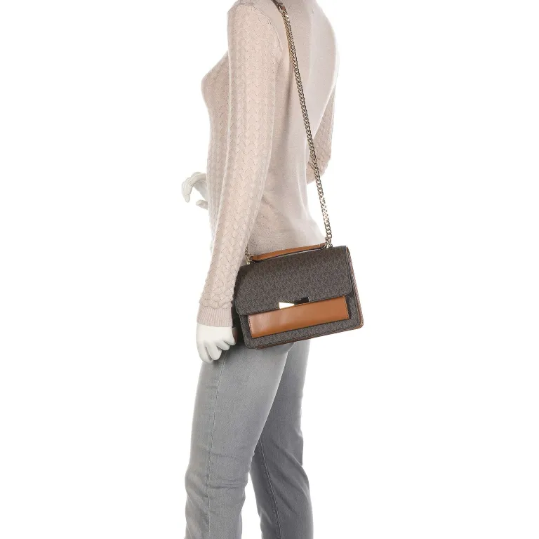 M.I.C.H.A.E.L K.O.R.S Jade Shoulder bag imitation leather dark brown