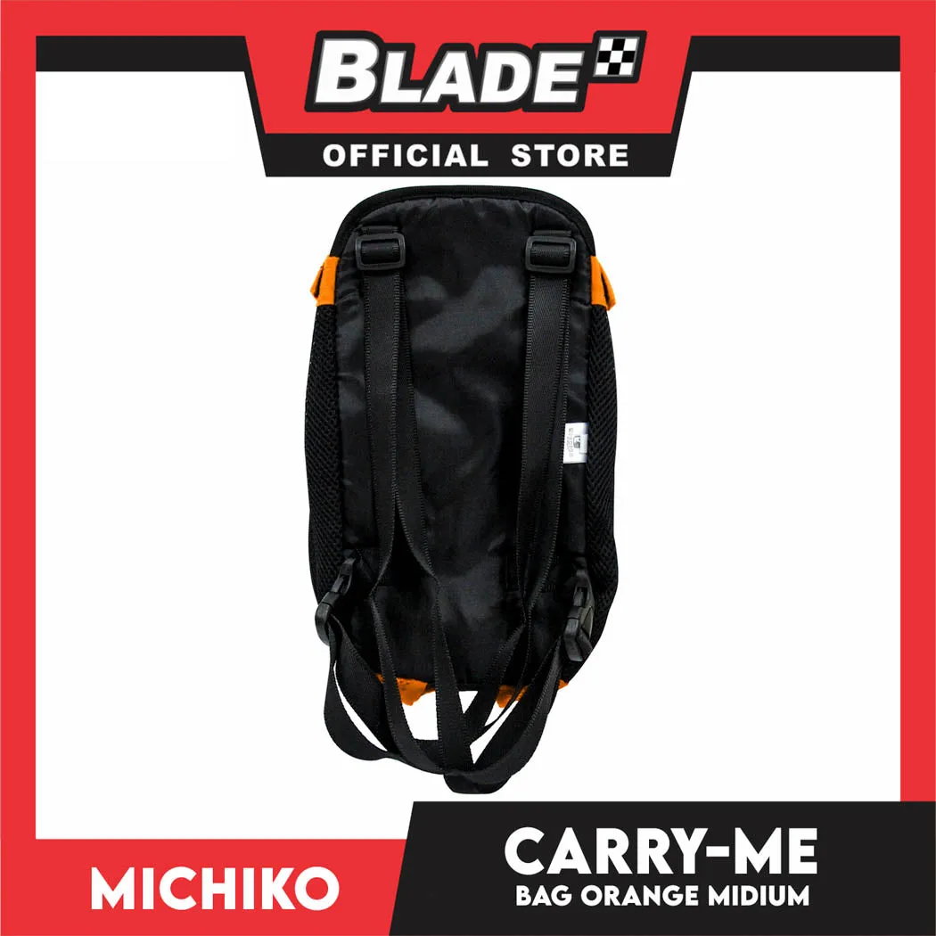 Michiko Carry Me Pet Bag Carrier Orange Medium