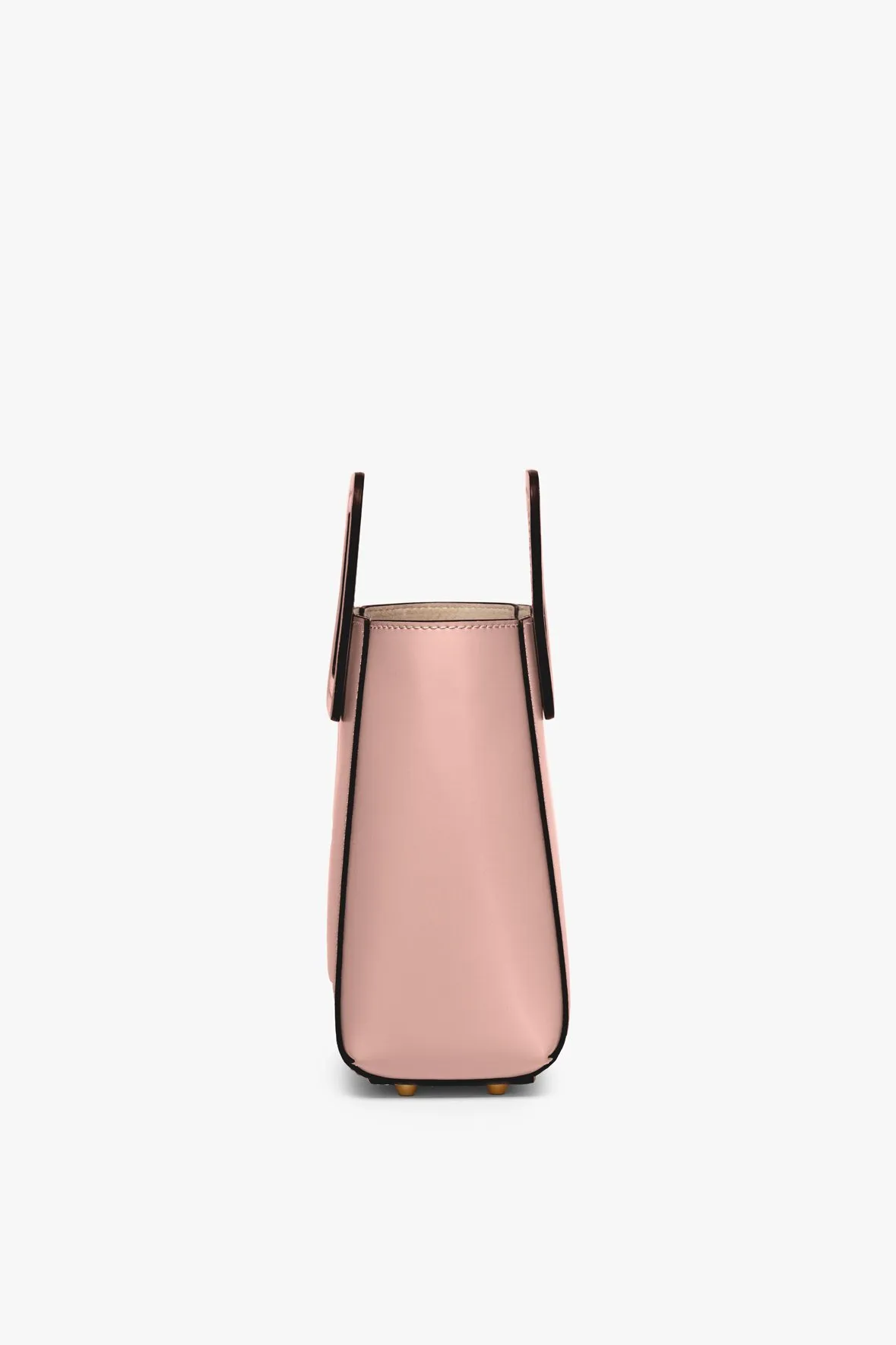 MINI SHIRLEY LEATHER BAG | DARK BLUSH