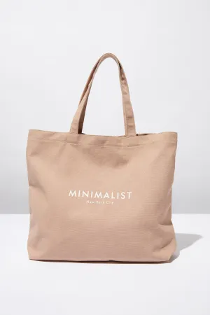 Minimalist Washed Tote