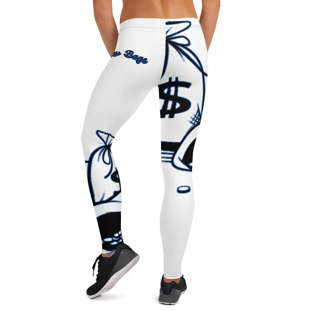 Money Bags Leggings - White