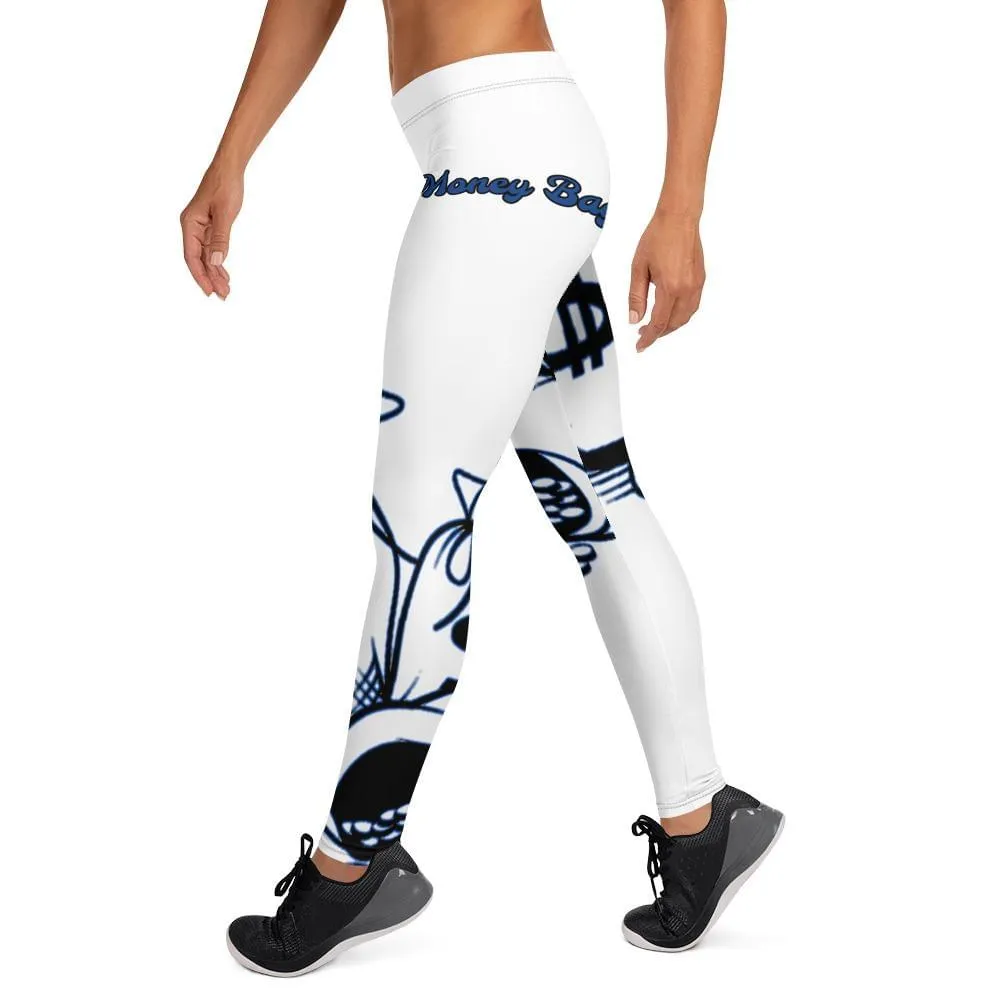 Money Bags Leggings - White