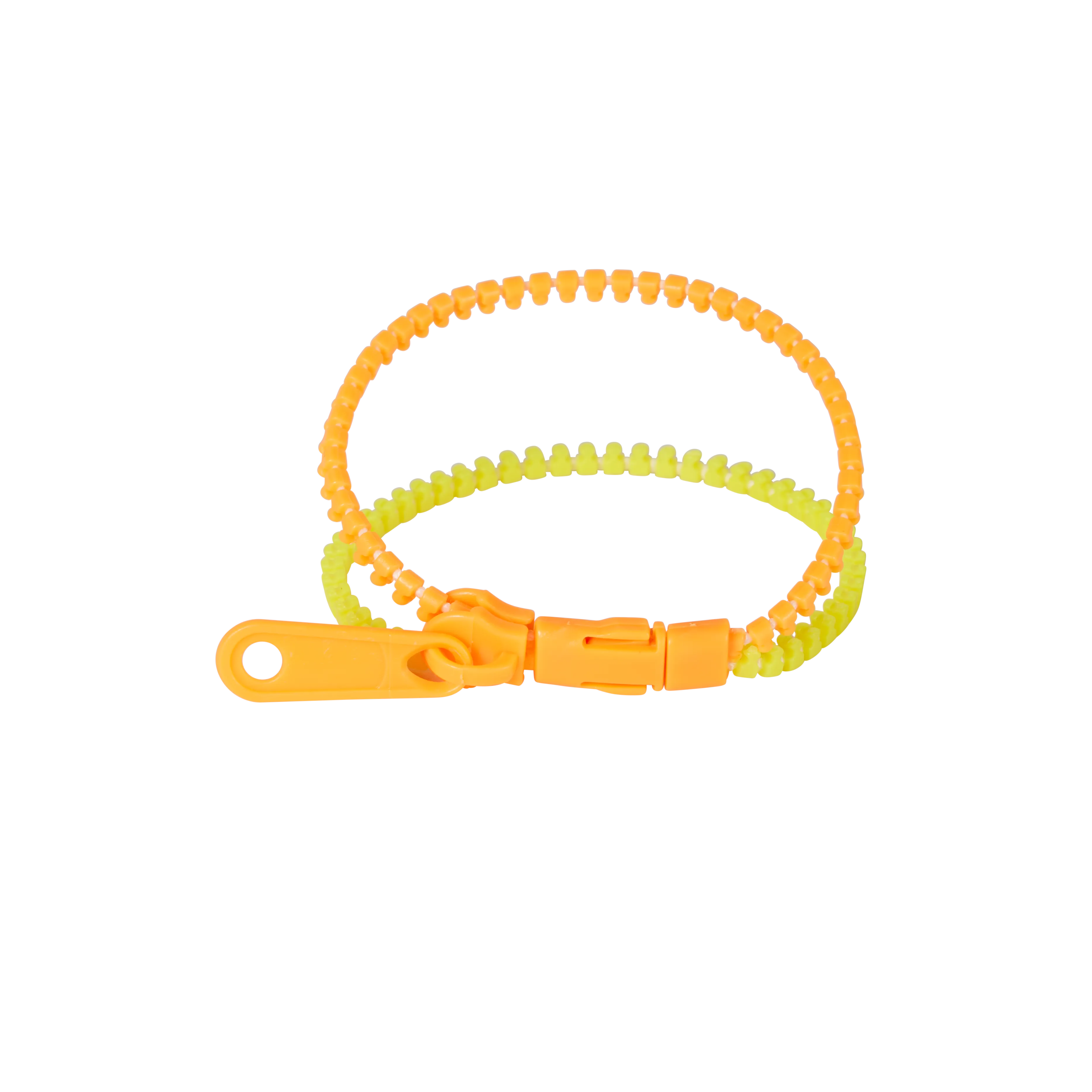 Multi-Coloured Zipper Bracelets