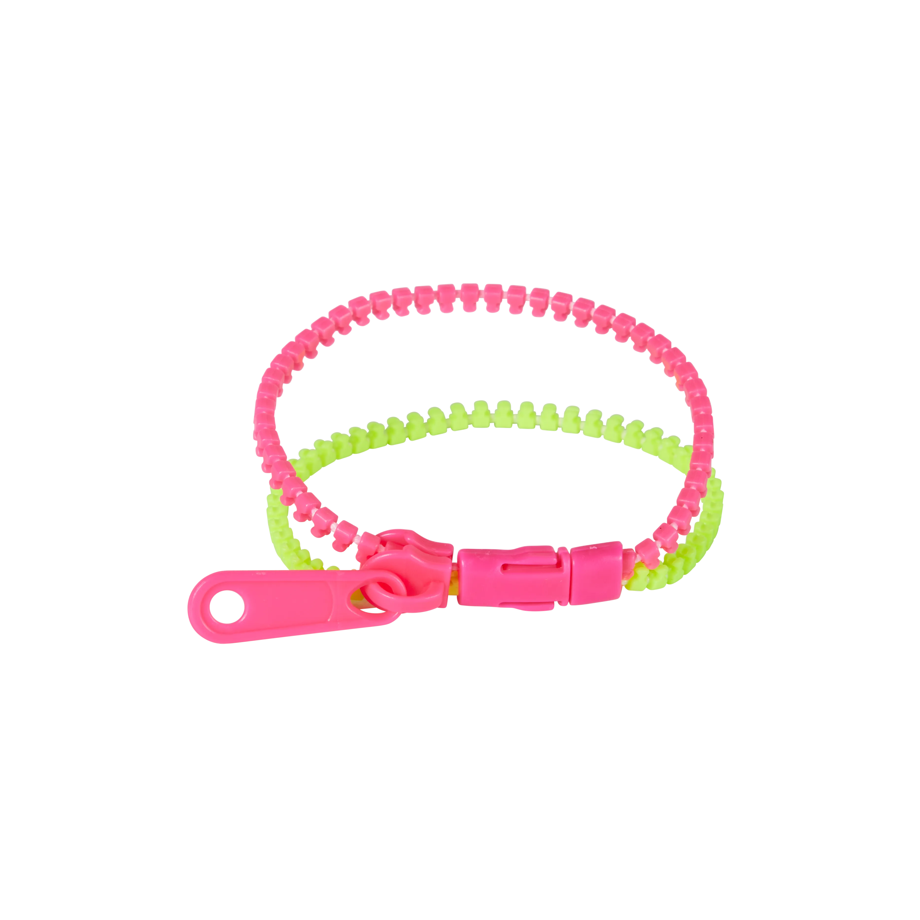 Multi-Coloured Zipper Bracelets