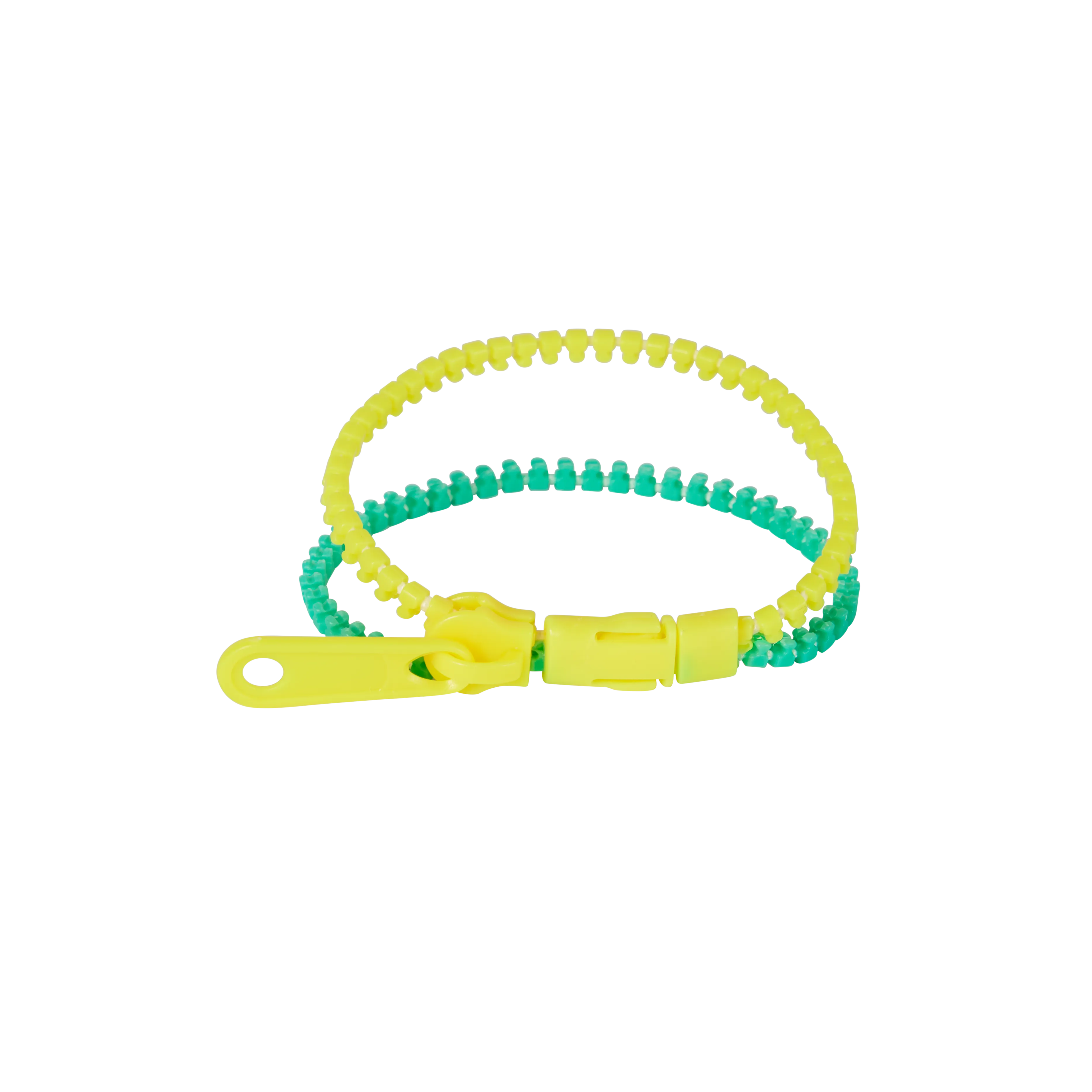 Multi-Coloured Zipper Bracelets