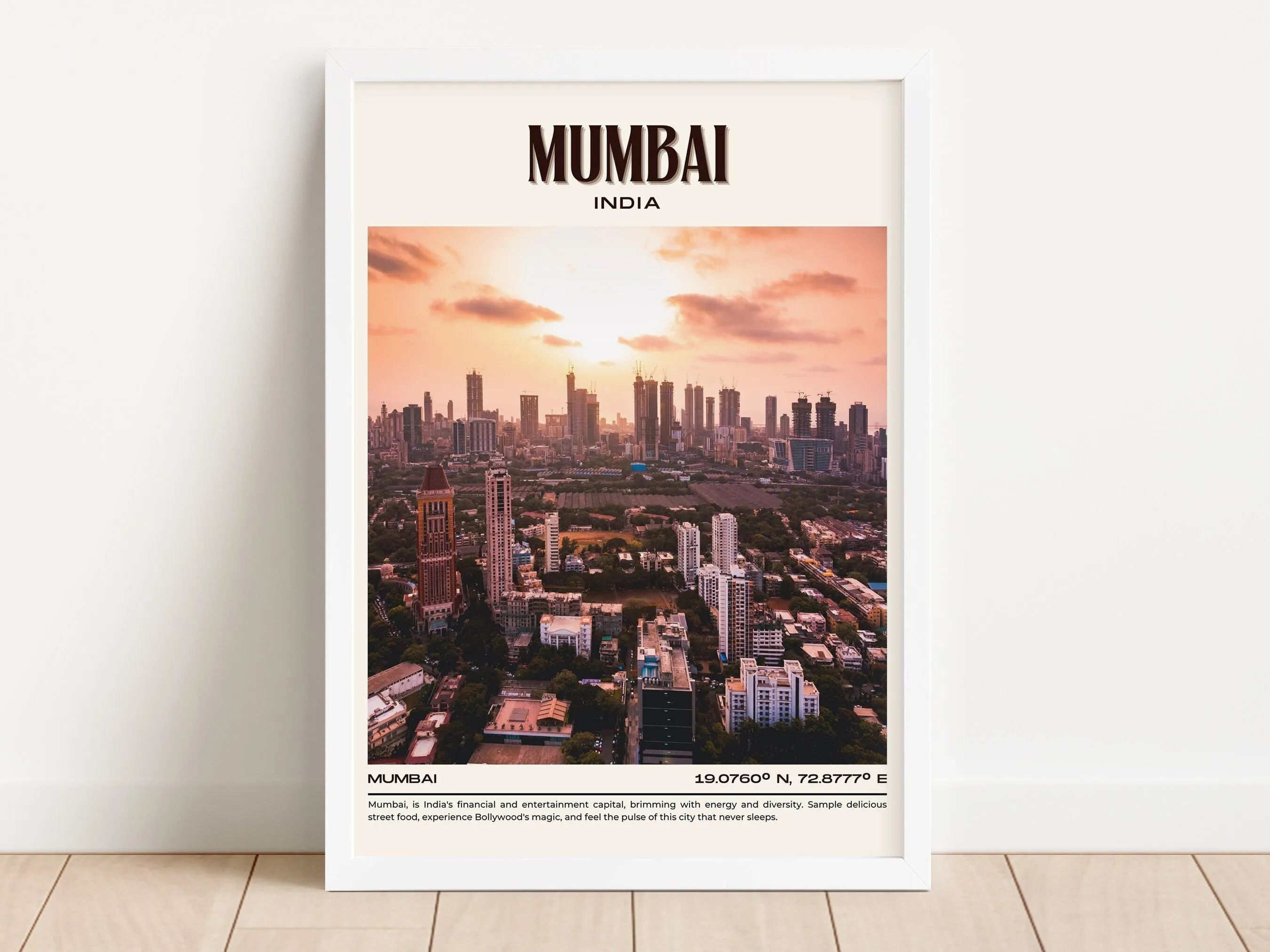 Mumbai Vintage Wall Art, India