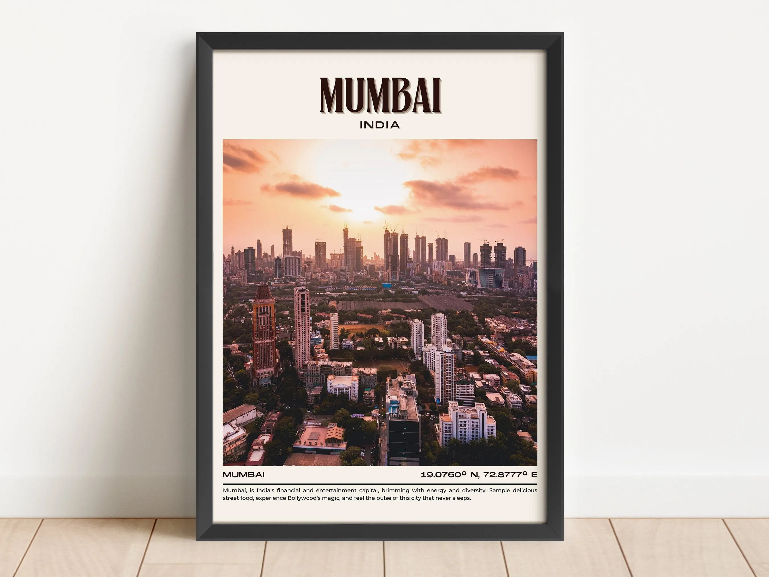 Mumbai Vintage Wall Art, India