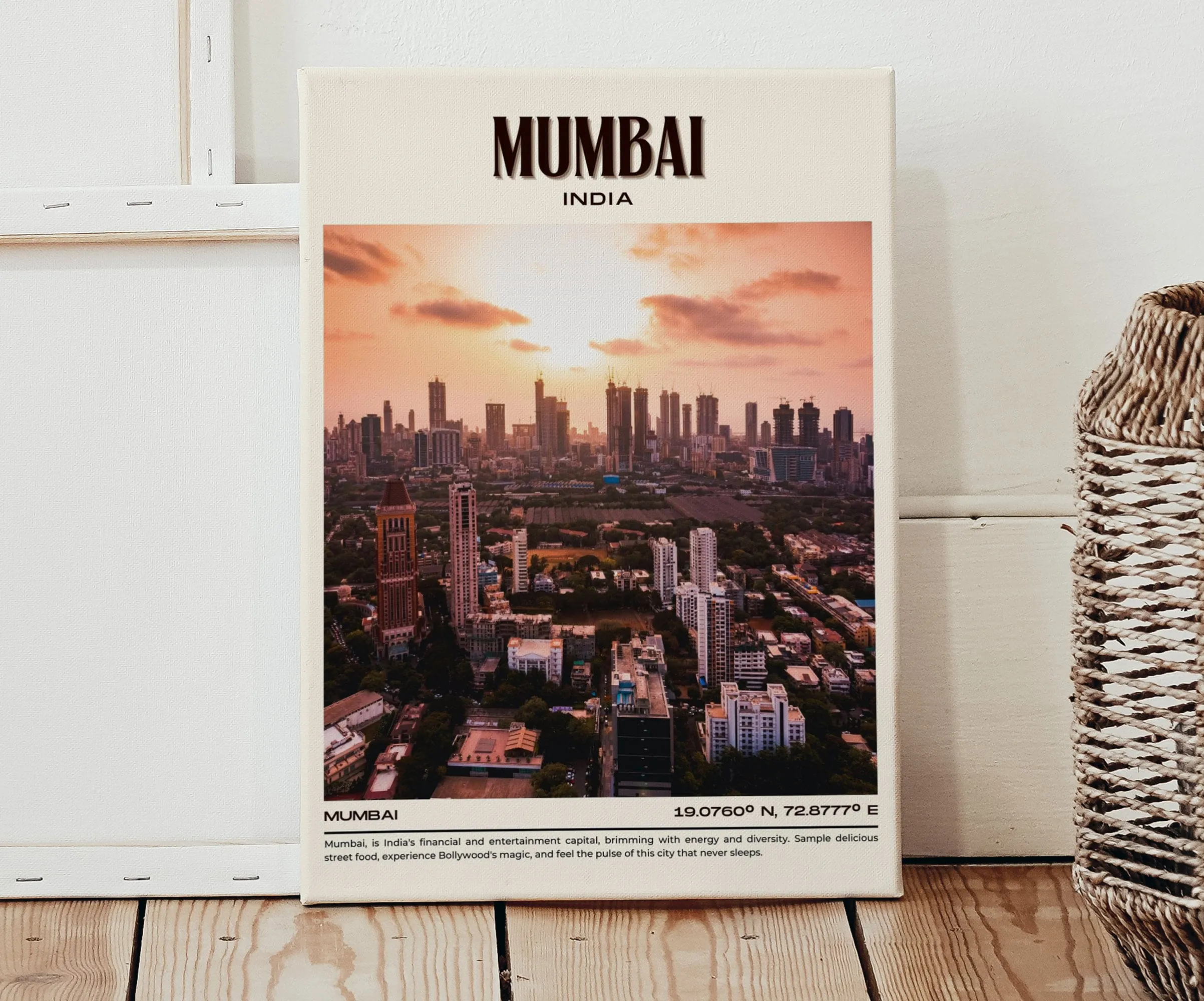 Mumbai Vintage Wall Art, India