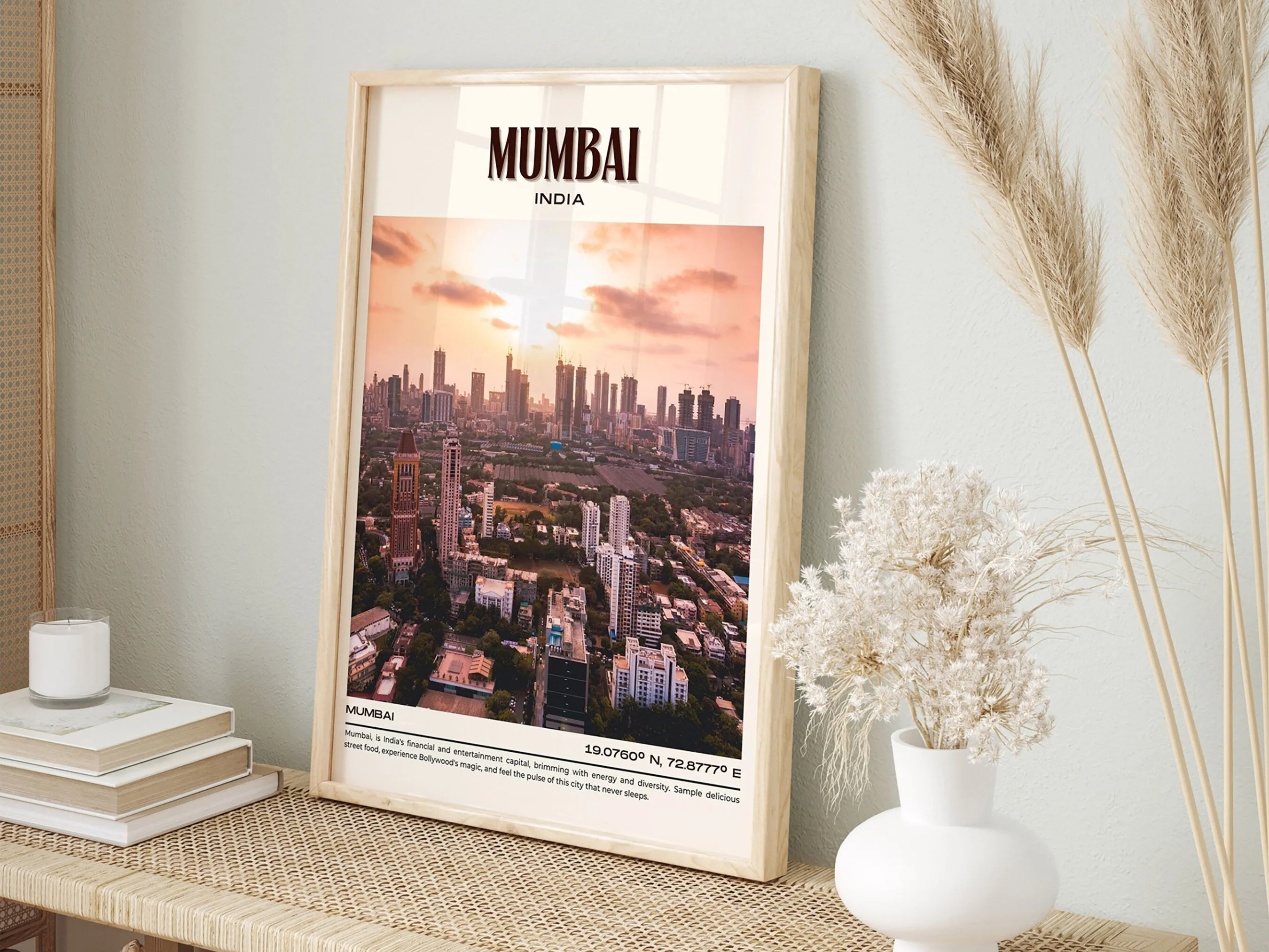 Mumbai Vintage Wall Art, India