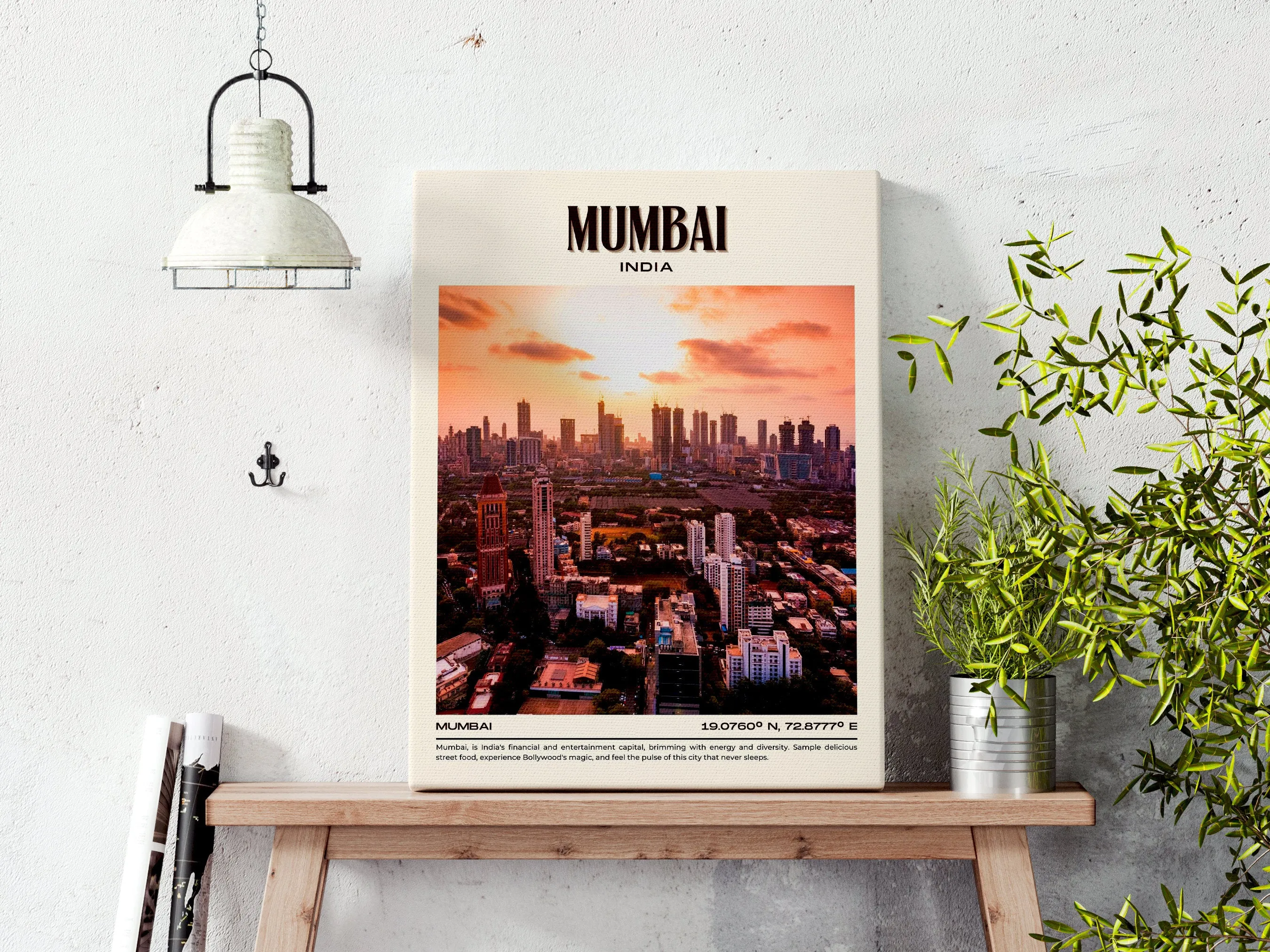 Mumbai Vintage Wall Art, India