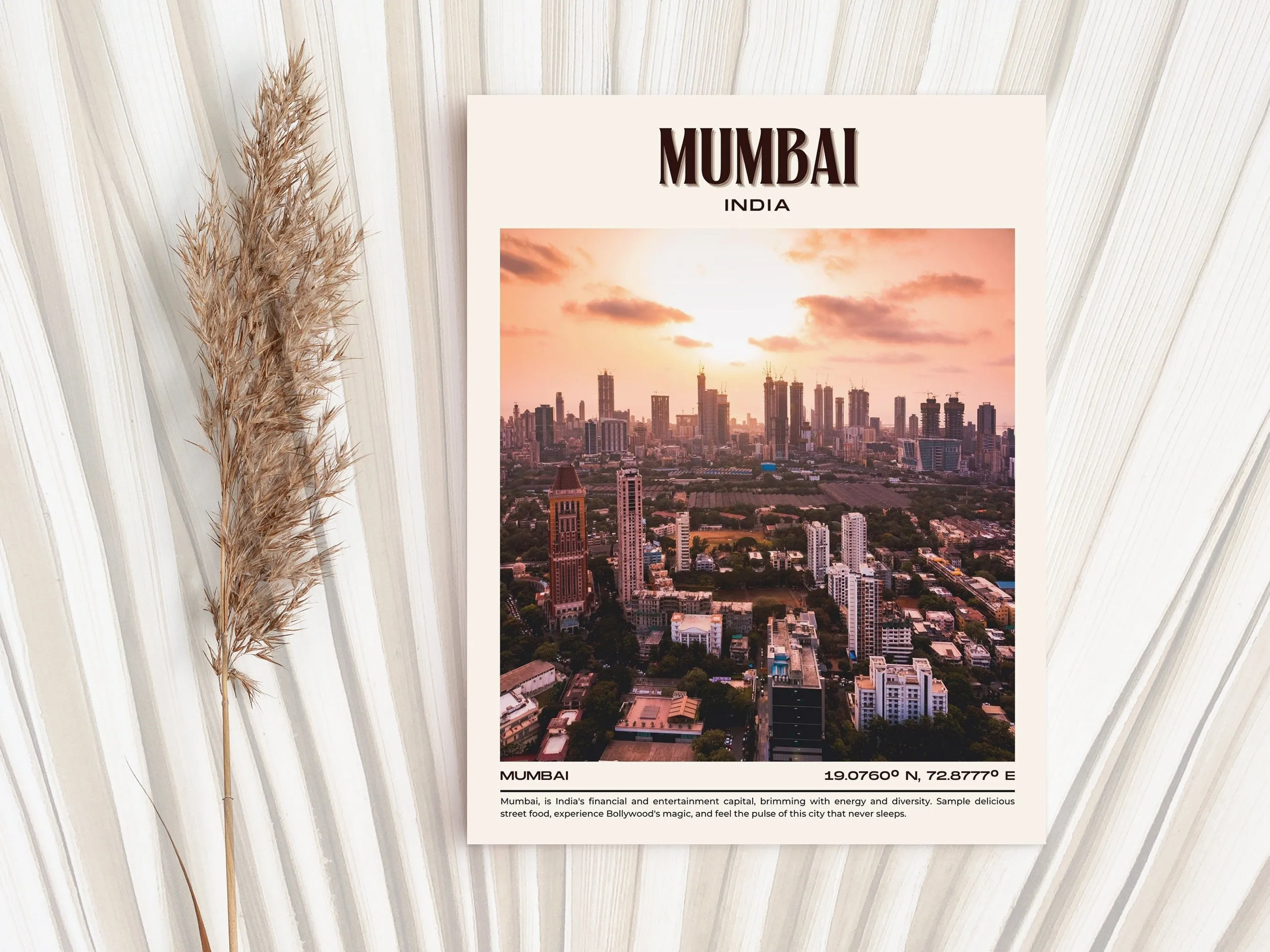 Mumbai Vintage Wall Art, India