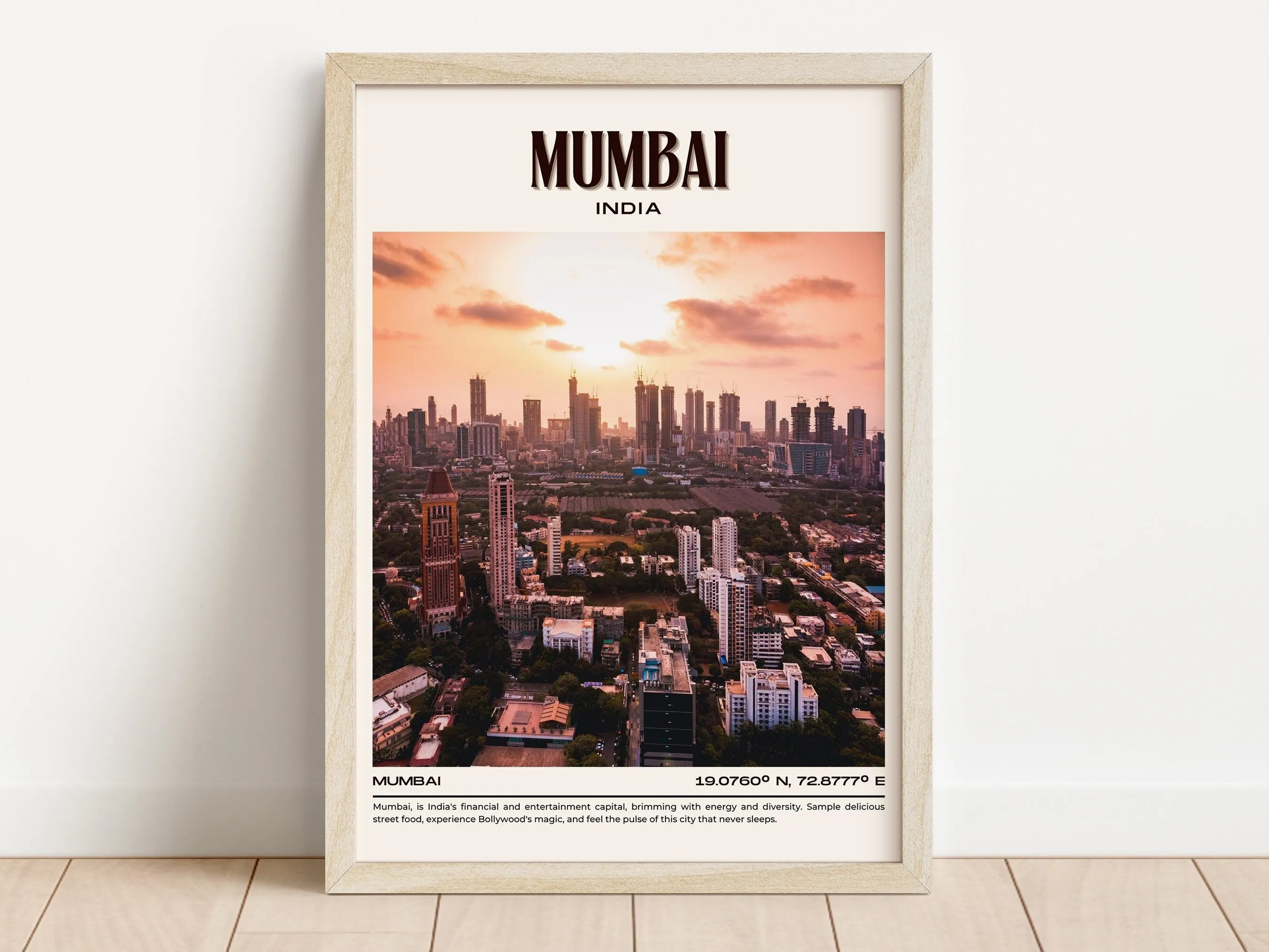 Mumbai Vintage Wall Art, India