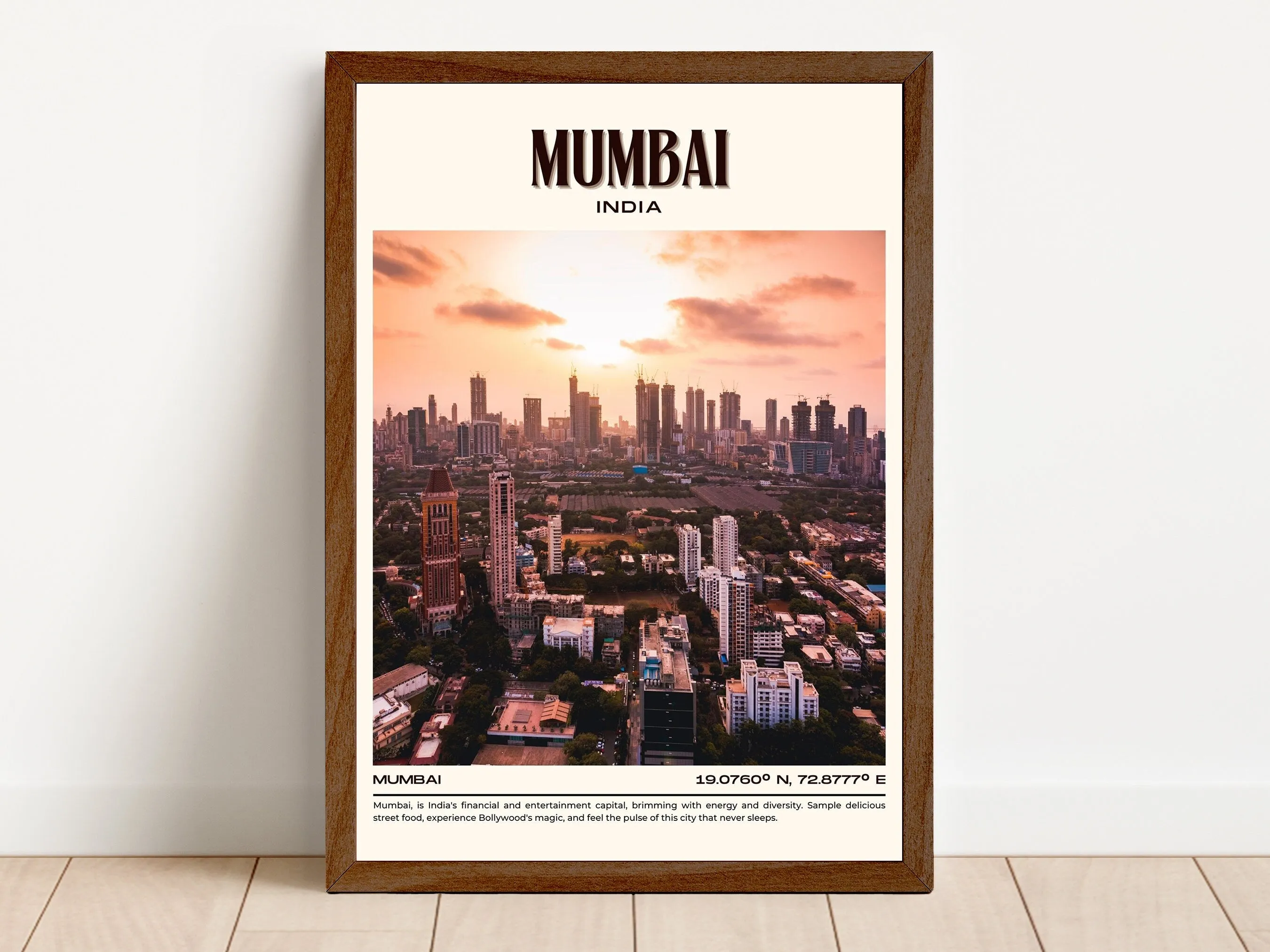 Mumbai Vintage Wall Art, India