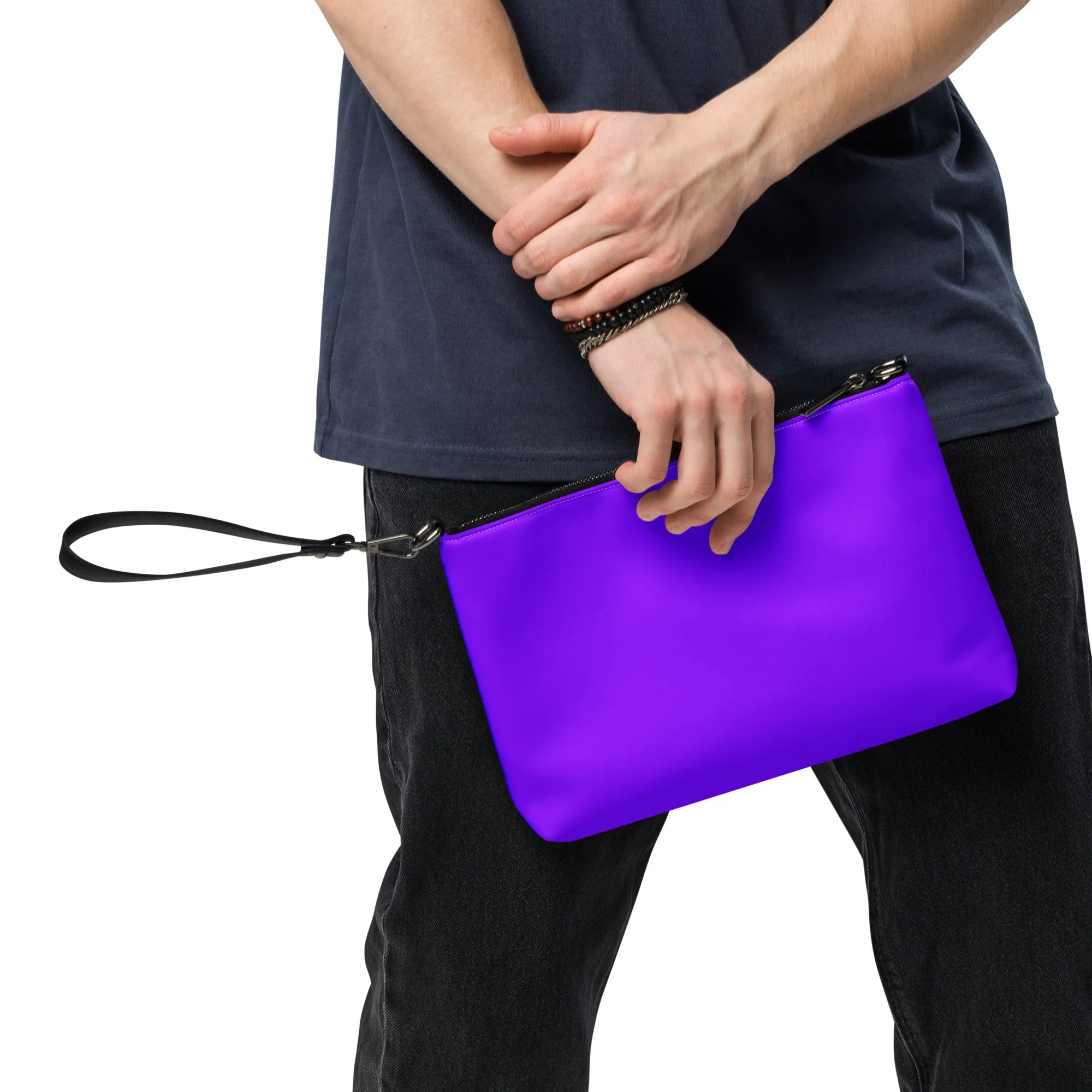 Neon Purple Crossbody Bag