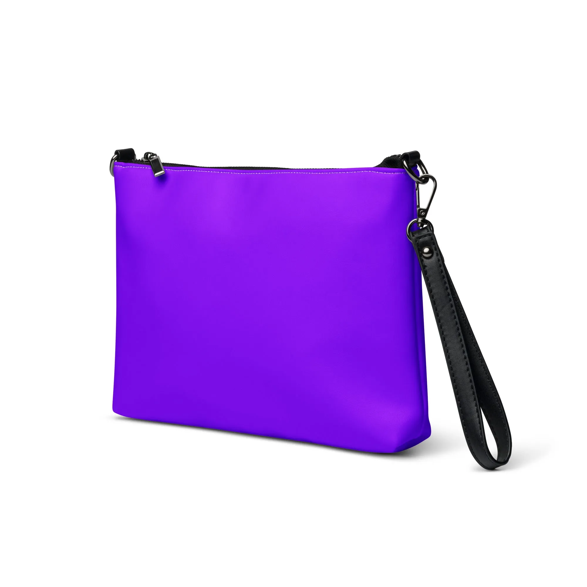 Neon Purple Crossbody Bag