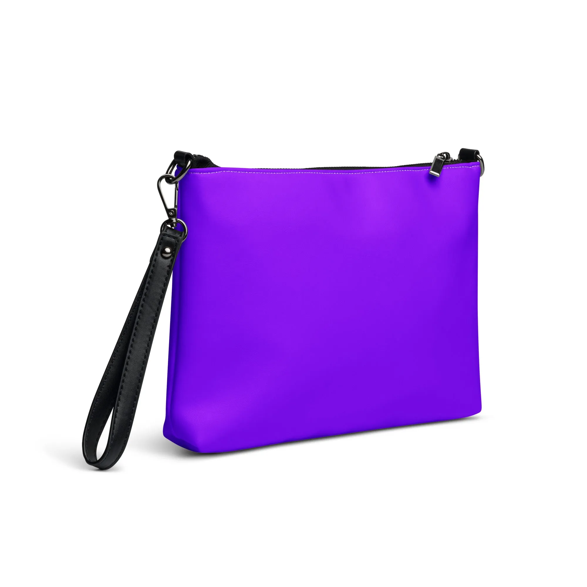 Neon Purple Crossbody Bag