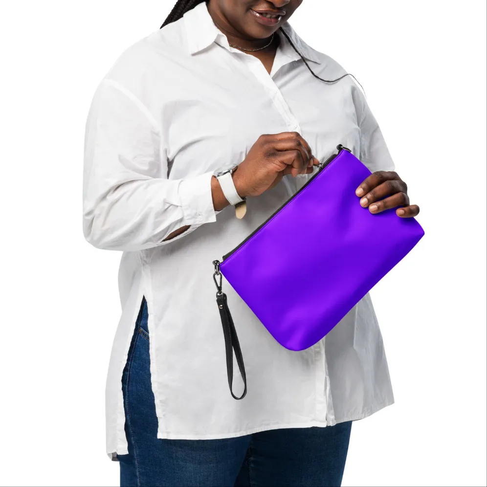 Neon Purple Crossbody Bag