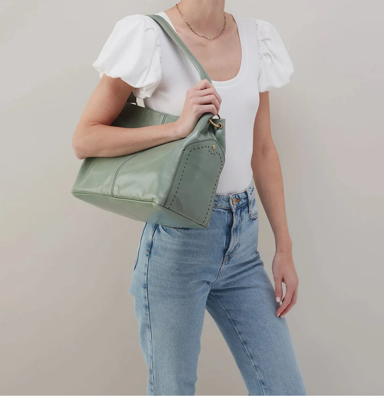 NEW Hobo SENECA Shoulder Bag - Jade