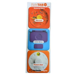 NEW PlayTab Sensory Set Three - updated Picture Dial - 12M 