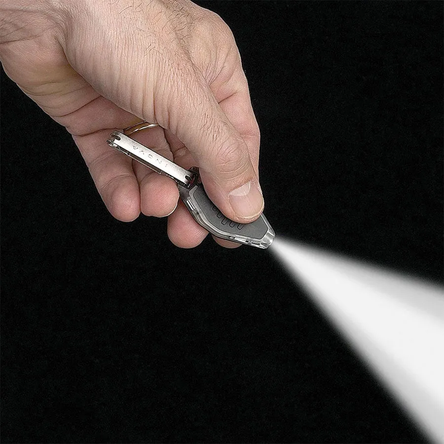 Nite Ize Inova Radiant Microlight Clip On Light Black with Red LED