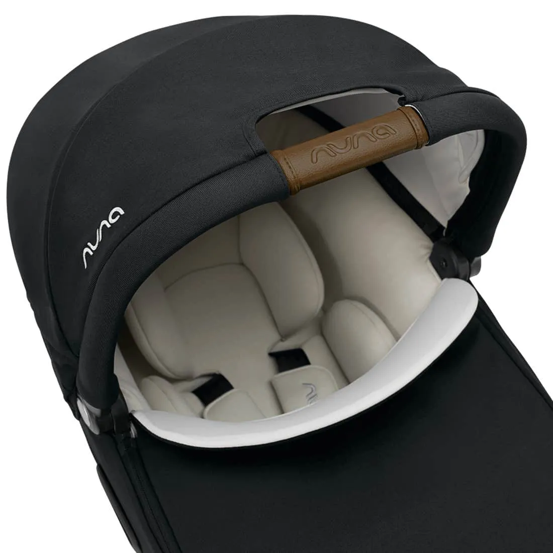 Nuna TRIV Next Stroller and Cari NEXT Car Carrycot and Base - Caviar