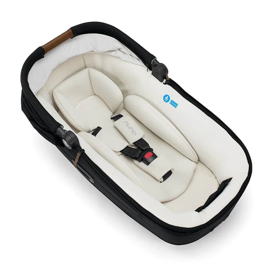 Nuna TRIV Next Stroller and Cari NEXT Car Carrycot and Base - Caviar