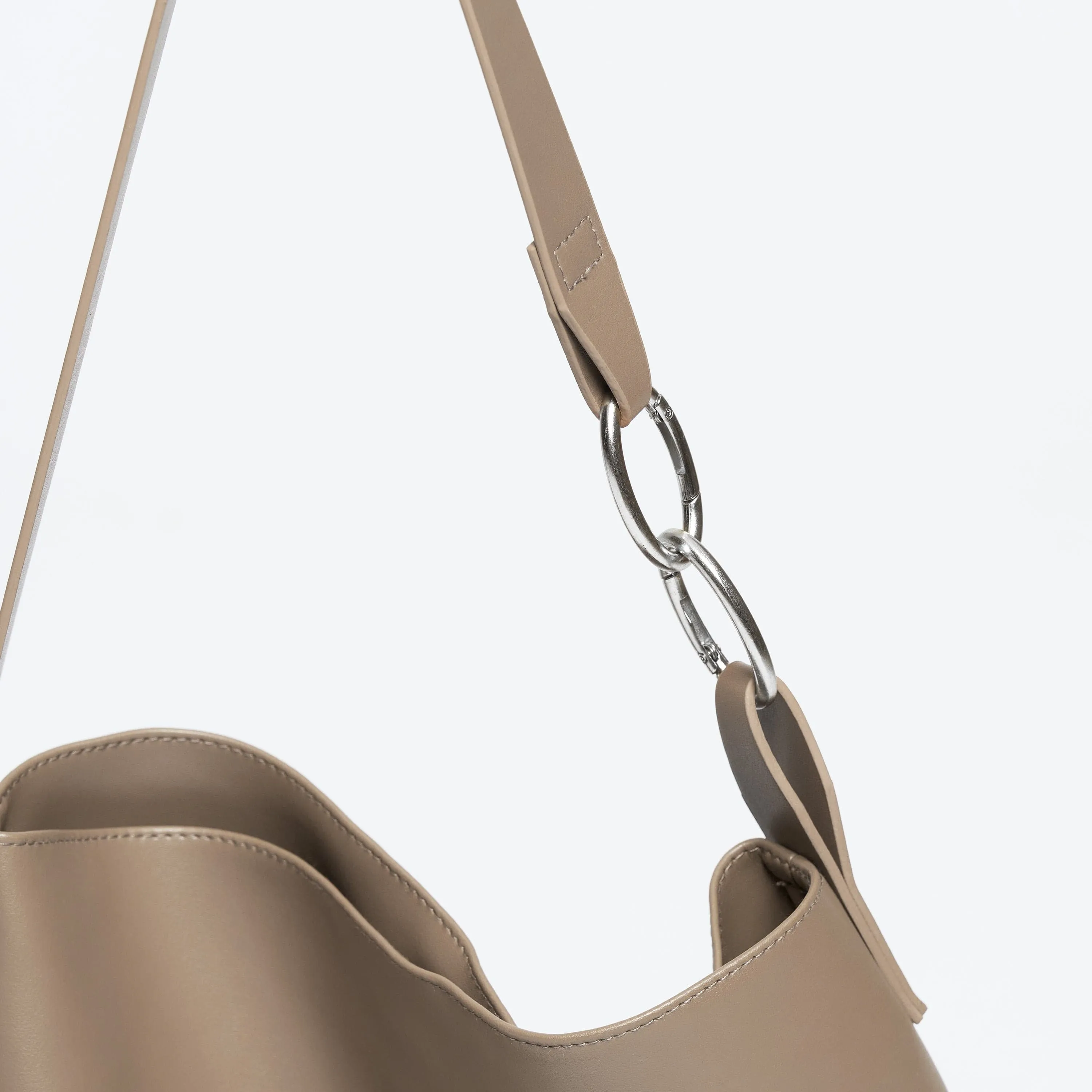 Oleatex Vegan Olive Leather Versatile Tote | Mocha Brown