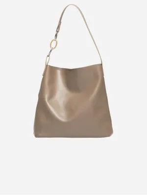 Oleatex Vegan Olive Leather Versatile Tote | Mocha Brown
