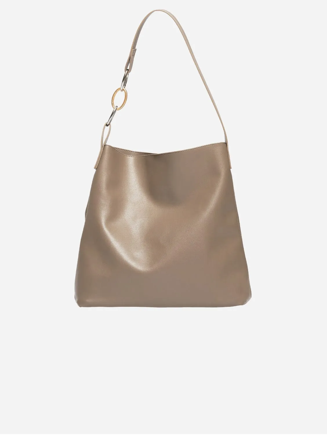 Oleatex Vegan Olive Leather Versatile Tote | Mocha Brown