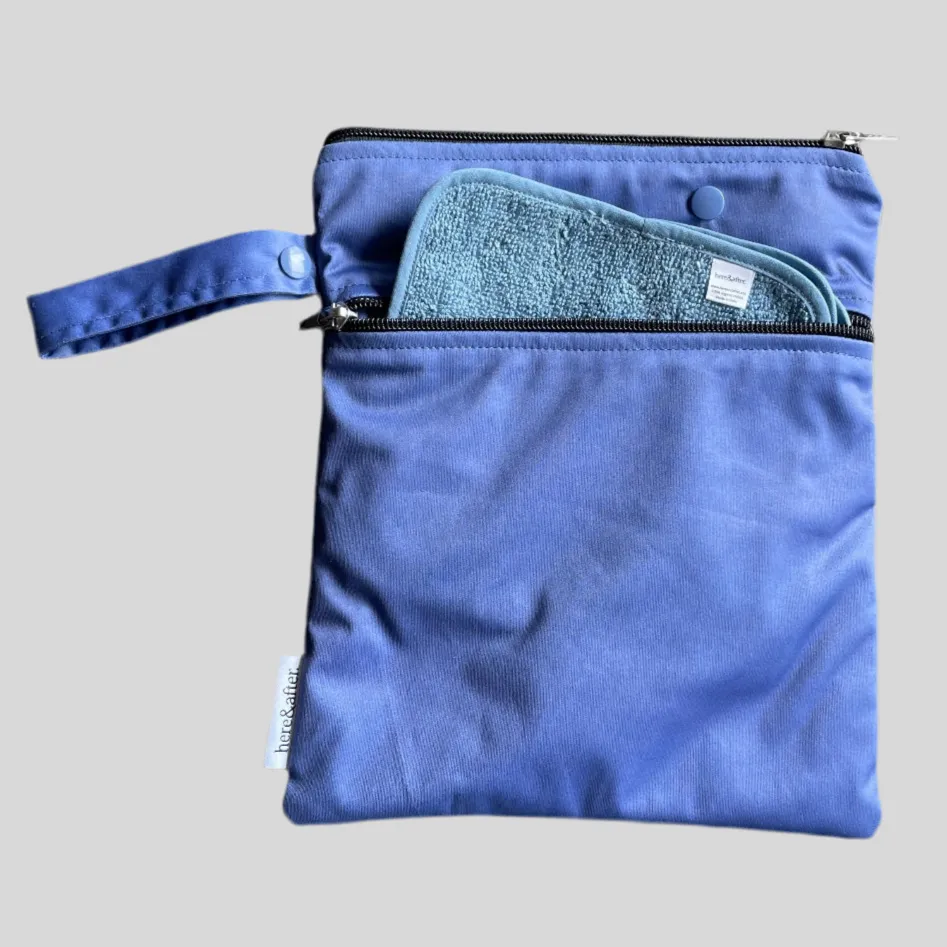 'On The Go' reusable travel wipes bag (Version 2.0)